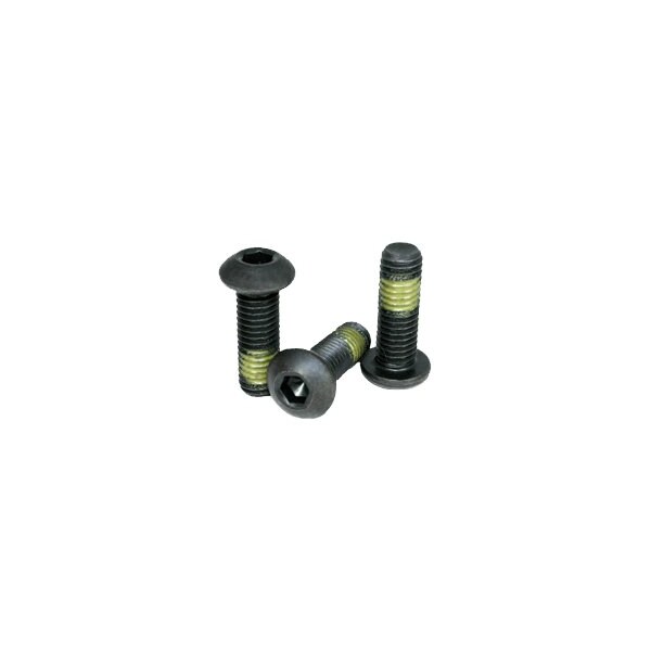 Newport Fasteners 3/8"-16 Socket Head Cap Screw, Button-Head, Black Oxide Alloy Steel, 1 in Length, 100 PK 112666-100 - main